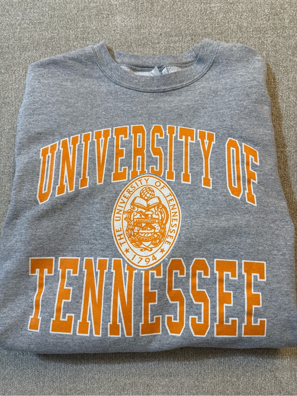 University of Tennessee sweatshirt